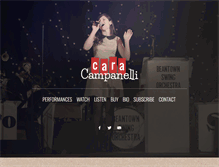 Tablet Screenshot of caracampanelli.com